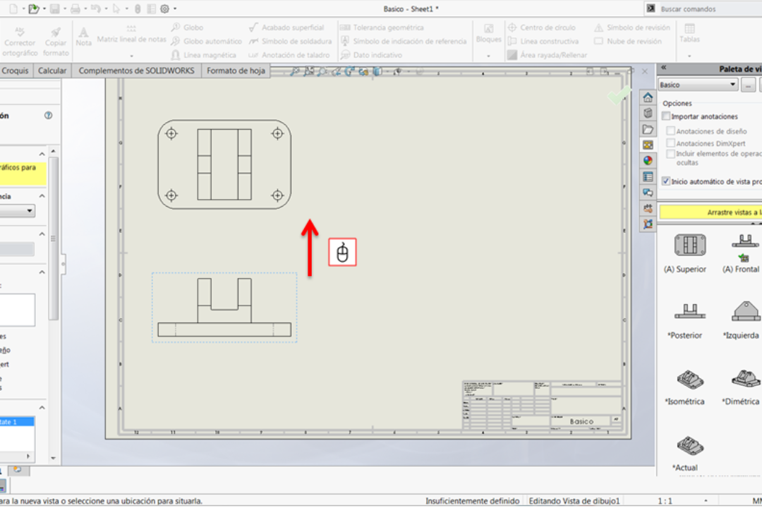 Dibujos en SOLIDWORKS