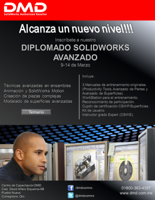 Vive el Poder del Conocimiento con SOLIDWORKS