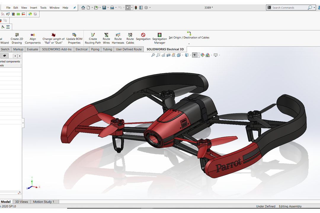 SOLIDWORKS Electrical para productos de consumo