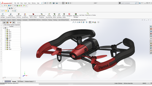 SOLIDWORKS Electrical para productos de consumo