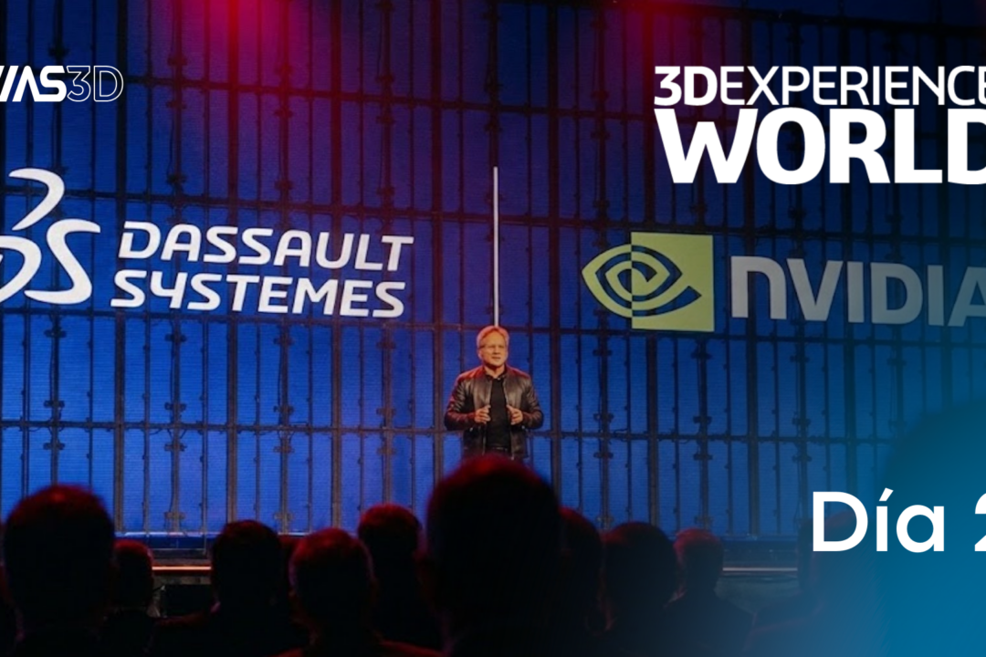 Segundo día de 3DEXPERIENCE World 2026: Poniéndonos al día con la acción