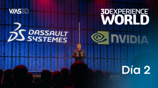 Segundo día de 3DEXPERIENCE World 2026: Poniéndonos al día con la acción