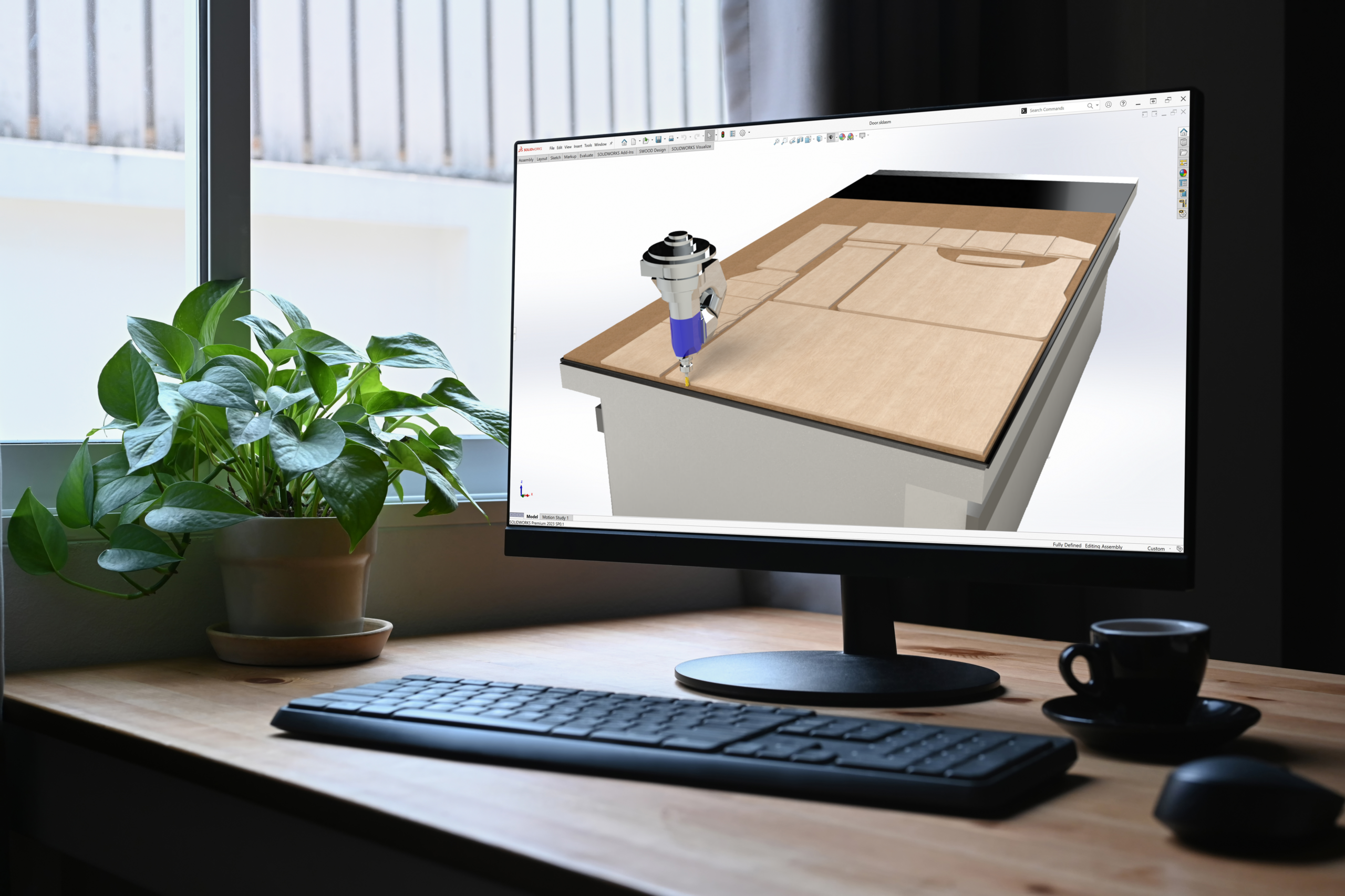 Mockup SWOOD NESTING