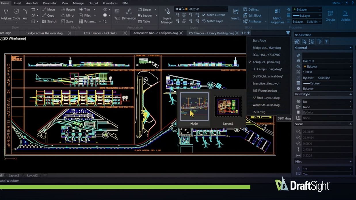 Flujos CAD DWG con DraftSight